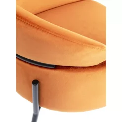 Hot Armlehnstuhl Alexia Velvet Orange Stühle