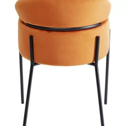 Hot Armlehnstuhl Alexia Velvet Orange Stühle