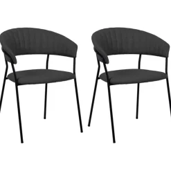 Best Armlehnstuhl Belle Anthrazit (2/Set) Stühle