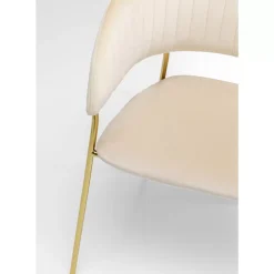 Hot Armlehnstuhl Belle Creme (2/Set) Stühle