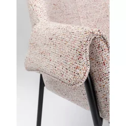 New Armlehnstuhl Bess Beige Flitter Stühle