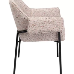 New Armlehnstuhl Bess Beige Flitter Stühle