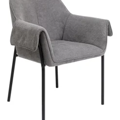 Hot Armlehnstuhl Bess Grau Stühle