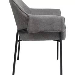 Hot Armlehnstuhl Bess Grau Stühle