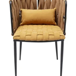 Armlehnstuhl Cheerio Gelb Inkl. Kissen Stühle