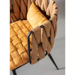 Armlehnstuhl Cheerio Gelb Inkl. Kissen Stühle