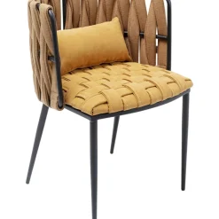 Armlehnstuhl Cheerio Gelb Inkl. Kissen Stühle