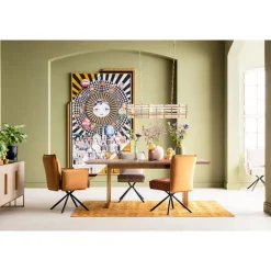 Discount Armlehnstuhl Chelsea Braun Stühle