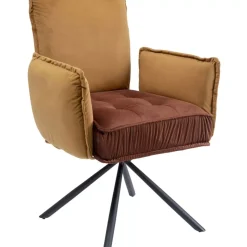 Discount Armlehnstuhl Chelsea Braun Stühle