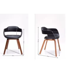 Sale Armlehnstuhl Costa Walnut Stühle