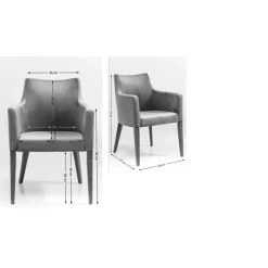 Hot Armlehnstuhl Dark Brown Mode Sublime Stühle