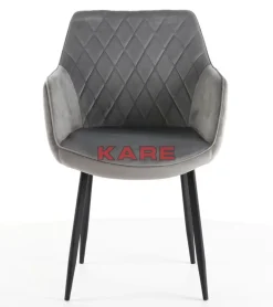 Discount Armlehnstuhl Kayla Grau Stühle