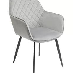 Discount Armlehnstuhl Kayla Grau Stühle