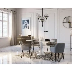 Sale Armlehnstuhl Kim Grau Stühle