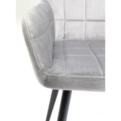 Sale Armlehnstuhl Kim Grau Stühle