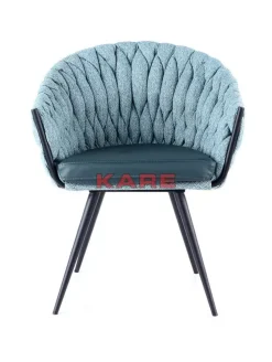 Sale Armlehnstuhl Knot Petrol Stühle