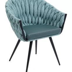 Sale Armlehnstuhl Knot Petrol Stühle