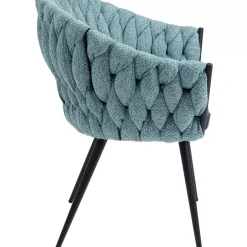 Sale Armlehnstuhl Knot Petrol Stühle