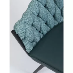 Sale Armlehnstuhl Knot Petrol Stühle