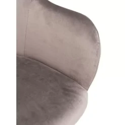 Best Armlehnstuhl Lady Velvet Grau Stühle