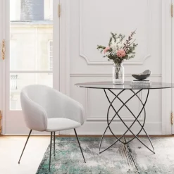 Sale Armlehnstuhl Lorena Grau Stühle