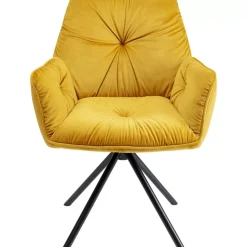 New Armlehnstuhl Mila Gelb Stühle