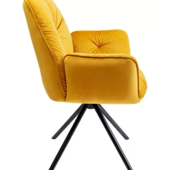 New Armlehnstuhl Mila Gelb Stühle