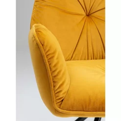 New Armlehnstuhl Mila Gelb Stühle