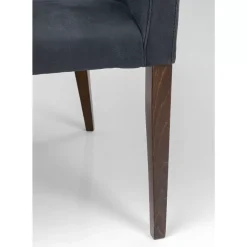 Sale Armlehnstuhl Mode Leder Anthrazit Stühle