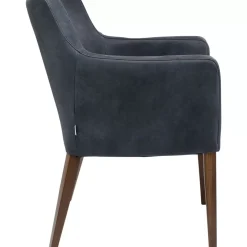 Sale Armlehnstuhl Mode Leder Anthrazit Stühle