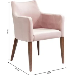 Online Armlehnstuhl Mode Velvet Rose Stühle