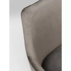 New Armlehnstuhl Modino Velvet Grau Stühle