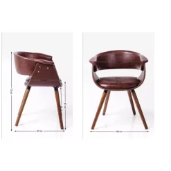 Hot Armlehnstuhl Monaco Nougat Stühle