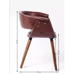 Hot Armlehnstuhl Monaco Nougat Stühle