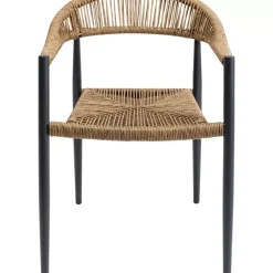 New Armlehnstuhl Palma Beige Outdoormöbel