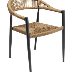 New Armlehnstuhl Palma Beige Outdoormöbel