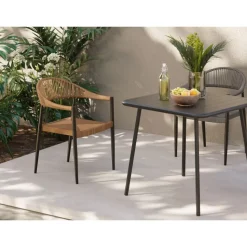 New Armlehnstuhl Palma Beige Outdoormöbel