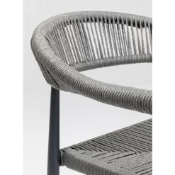 New Armlehnstuhl Palma Grau Outdoormöbel