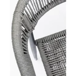 New Armlehnstuhl Palma Grau Outdoormöbel