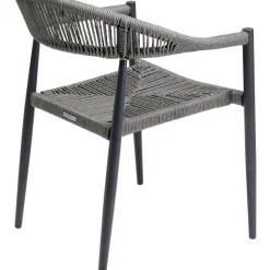 New Armlehnstuhl Palma Grau Outdoormöbel