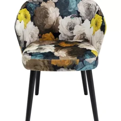 Best Armlehnstuhl Peony Flower Gelb Stühle