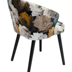 Best Armlehnstuhl Peony Flower Gelb Stühle