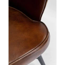 Sale Armlehnstuhl Rumba Leder Braun Stühle