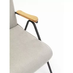 Armlehnstuhl Ryan Grau Sessel