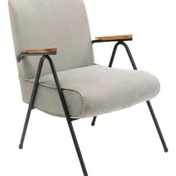 Armlehnstuhl Ryan Grau Sessel