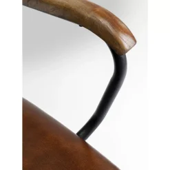 Online Armlehnstuhl Salsa Leder Braun Stühle