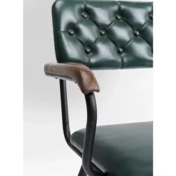 Best Armlehnstuhl Salsa Leder Dunkelgrun Stühle