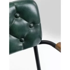 Best Armlehnstuhl Salsa Leder Dunkelgrun Stühle