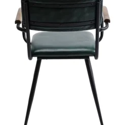 Best Armlehnstuhl Salsa Leder Dunkelgrun Stühle