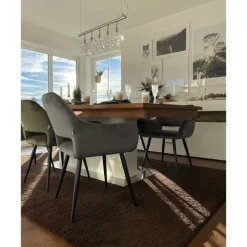 Armlehnstuhl San Francisco Grau Stühle